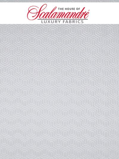 TIME - BUTTER WHITE - FABRIC - A93100-001 at Designer Wallcoverings and Fabrics, Your online resource since 2007