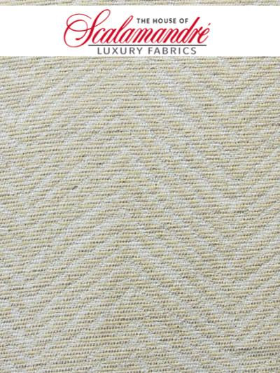 LUCIE - CREAMY - FABRIC - A9LUCI-001 at Designer Wallcoverings and Fabrics, Your online resource since 2007