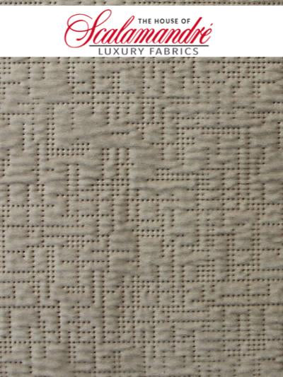 BRAILLE VELVET - PLAZA - FABRIC - A9BRAI-002 at Designer Wallcoverings and Fabrics, Your online resource since 2007