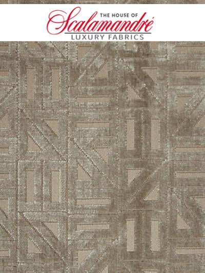 MITER - STONE - FABRIC - A91968-005 at Designer Wallcoverings and Fabrics, Your online resource since 2007