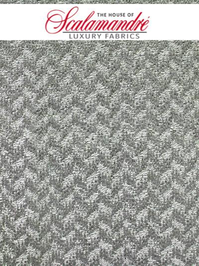 BLESSED - MISTY GRAY - FABRIC - A9BLES-005 at Designer Wallcoverings and Fabrics, Your online resource since 2007
