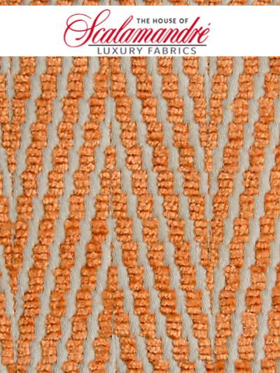 HALFIE - ORANGE KOI - FABRIC - A9HALF-006 at Designer Wallcoverings and Fabrics, Your online resource since 2007