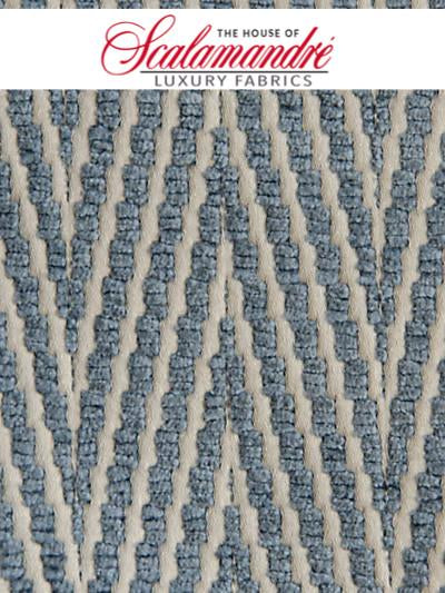 HALFIE - ORION BLUE - FABRIC - A9HALF-008 at Designer Wallcoverings and Fabrics, Your online resource since 2007