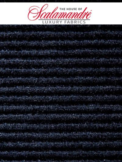 OTTOMAN - DEEP BLUE - FABRIC - A91983-016 at Designer Wallcoverings and Fabrics, Your online resource since 2007