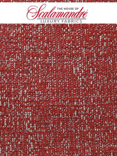 TRENDY FR - HOT CHERRY - FABRIC - A9TREN-017 at Designer Wallcoverings and Fabrics, Your online resource since 2007