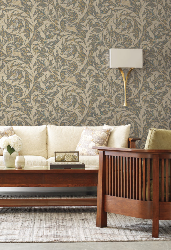 Woodland Tapestry Neutral | Ronald Redding