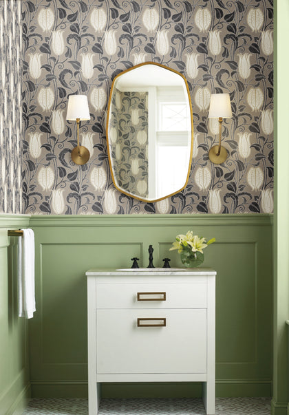 Canterbury Bells Taupe | Ronald Redding