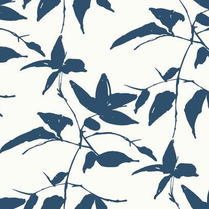Persimmon Leaf Wallpaper | Jeffrey Stevens
