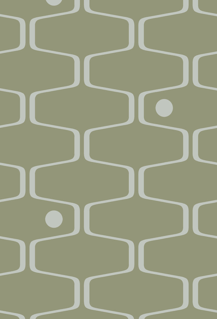 Mid Century Modern available exclusively at Designer Wallcoverings