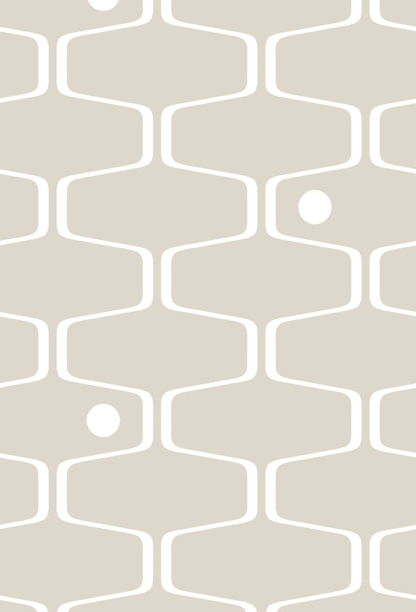 Net & Ball Mid Century Wallcovering