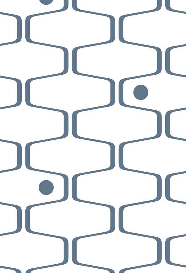 Net & Ball Mid Century Wallcovering