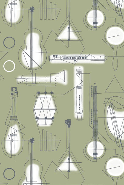 Concert Mid Century Wallcovering