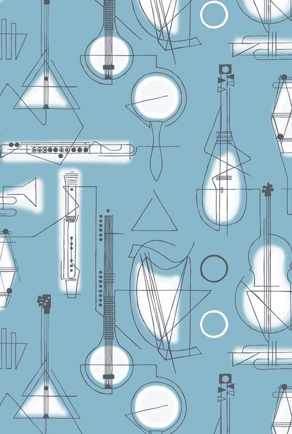 Concert Mid Century Wallcovering