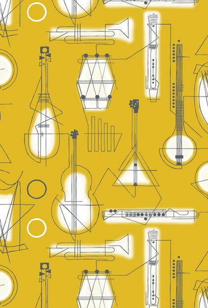 Concert Mid Century Wallcovering