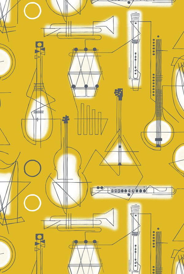 Concert Mid Century Wallcovering