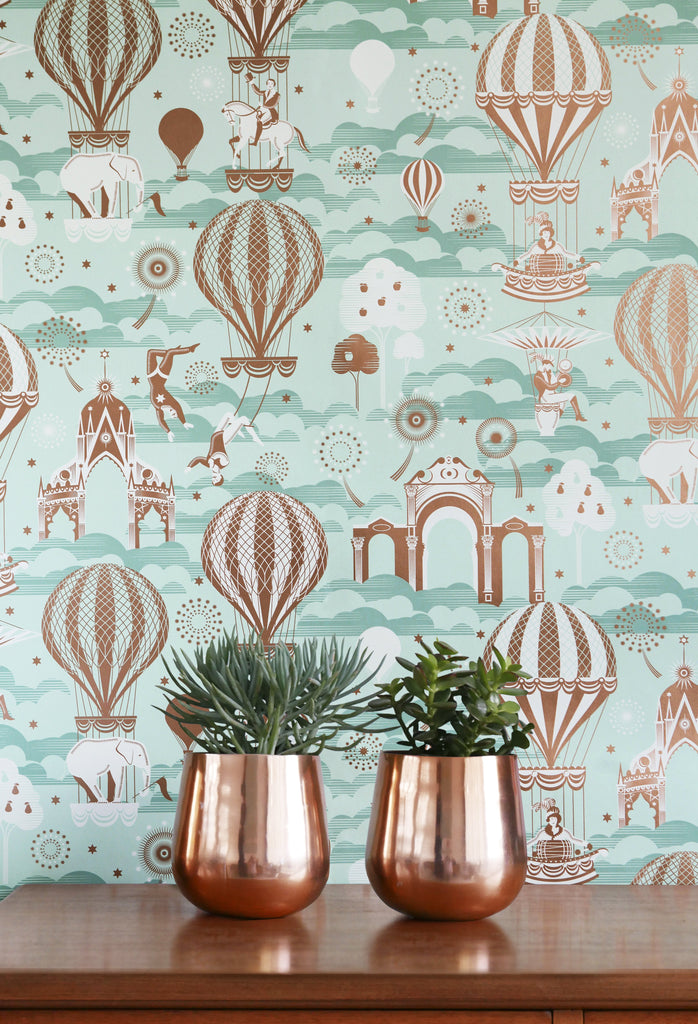 Mid Century Modern available exclusively at Designer Wallcoverings