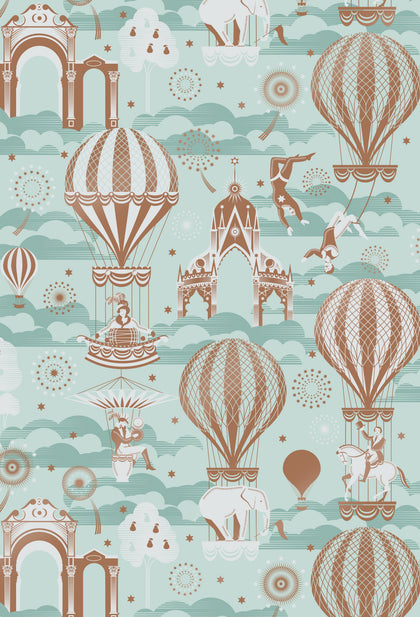 Pleasure Gardens Mid Century Wallcovering