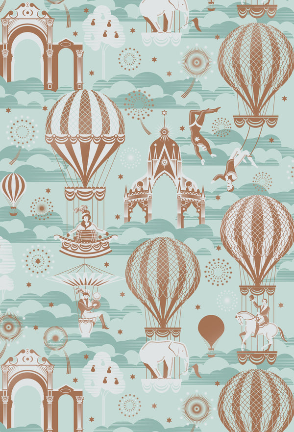 Pleasure Gardens Mid Century Wallcovering