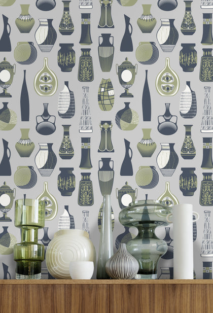 Vessel Mid Century Wallcovering