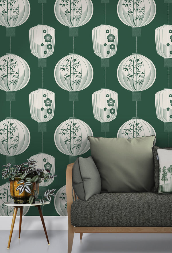 Lucky Lantern Mid Century Wallcovering