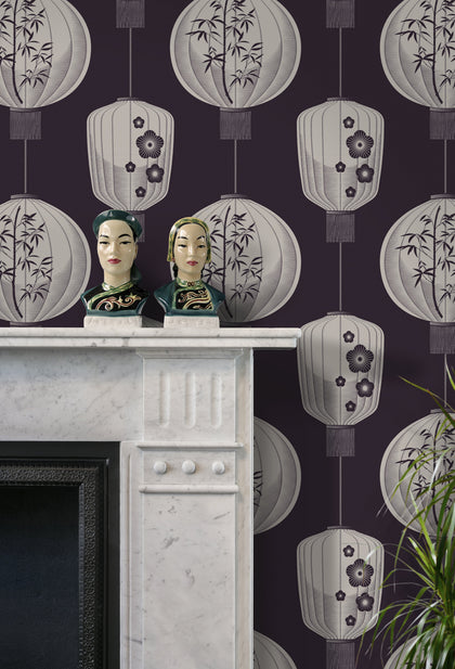 Lucky Lantern Mid Century Wallcovering