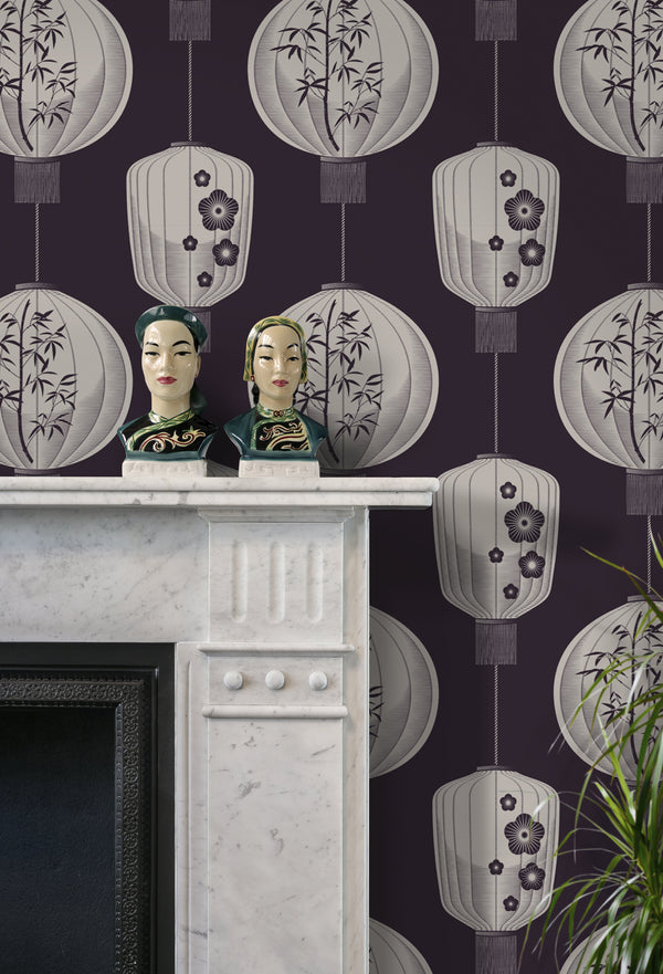 Lucky Lantern Mid Century Wallcovering