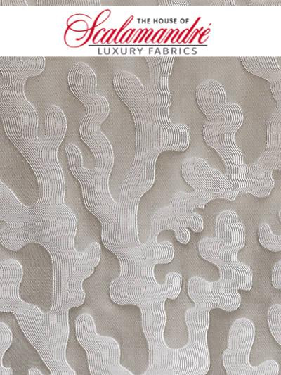 MARLIN - LATTE - FABRIC - B8MARL-001 at Designer Wallcoverings and Fabrics, Your online resource since 2007