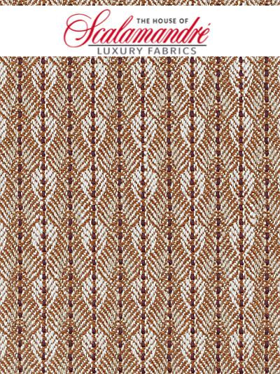 PARANOA - PLUM SPICE - FABRIC - B8PARO-002 at Designer Wallcoverings and Fabrics, Your online resource since 2007
