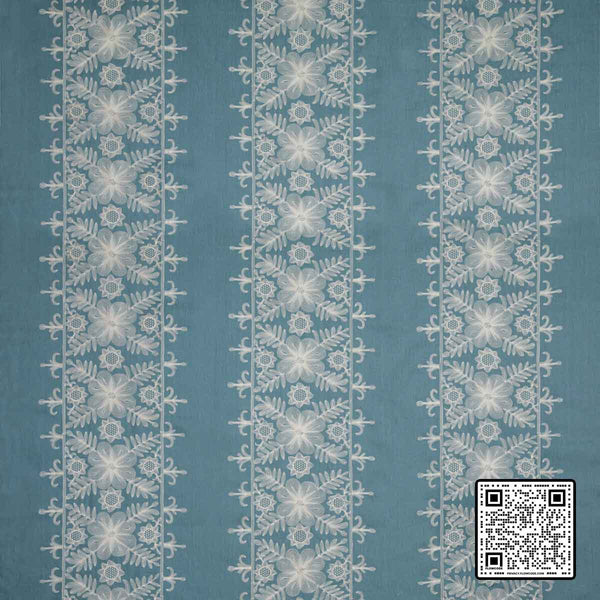  ANGELICA LINEN - 80%;POLYESTER - 20% LIGHT BLUE IVORY  MULTIPURPOSE available exclusively at Designer Wallcoverings