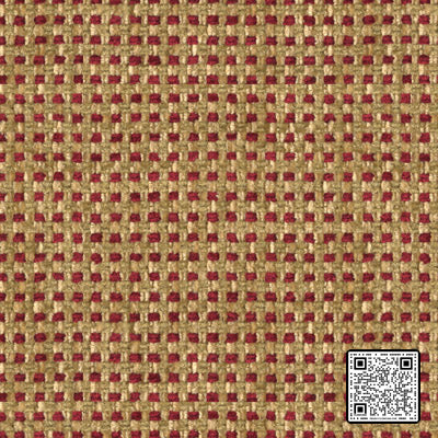  SHARPEI CHENILLE GEOMETRIC RAYON - 57%;COTTON - 43% BURGUNDY/RED   UPHOLSTERY available exclusively at Designer Wallcoverings