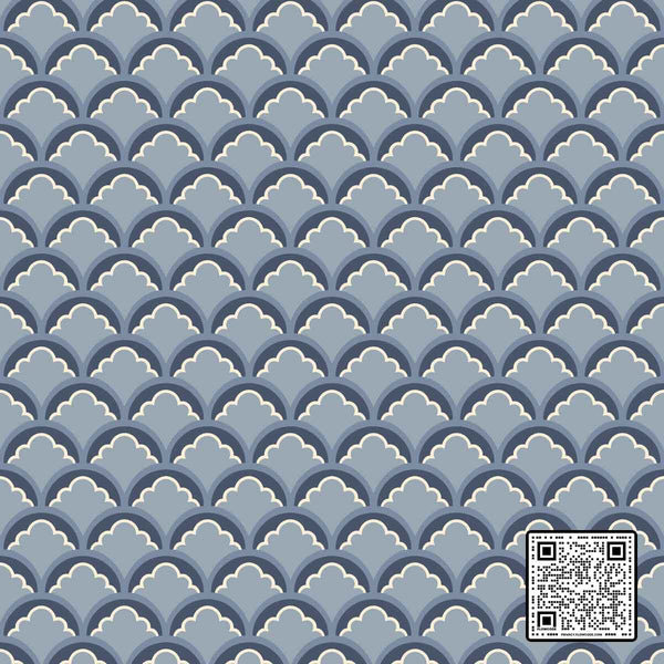  MOUNT TEMPLE SMALL NON WOVEN BLUE   WALLCOVERING available exclusively at Designer Wallcoverings