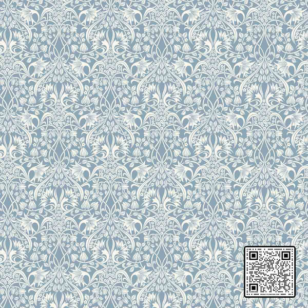  FRITILLERIE NON WOVEN BLUE   WALLCOVERING available exclusively at Designer Wallcoverings