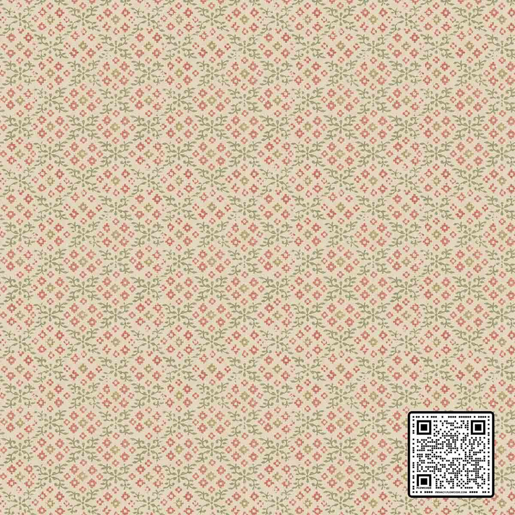  GRANTLY NON WOVEN RED GREEN BEIGE WALLCOVERING available exclusively at Designer Wallcoverings