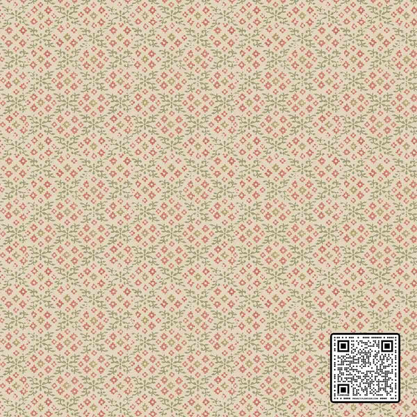  GRANTLY NON WOVEN RED GREEN BEIGE WALLCOVERING available exclusively at Designer Wallcoverings