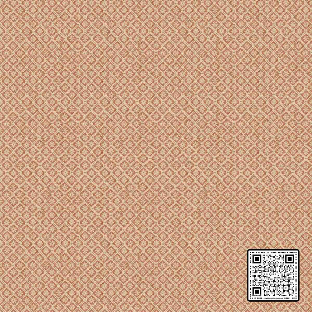 INDUS FLOWER NON WOVEN RED   WALLCOVERING available exclusively at Designer Wallcoverings