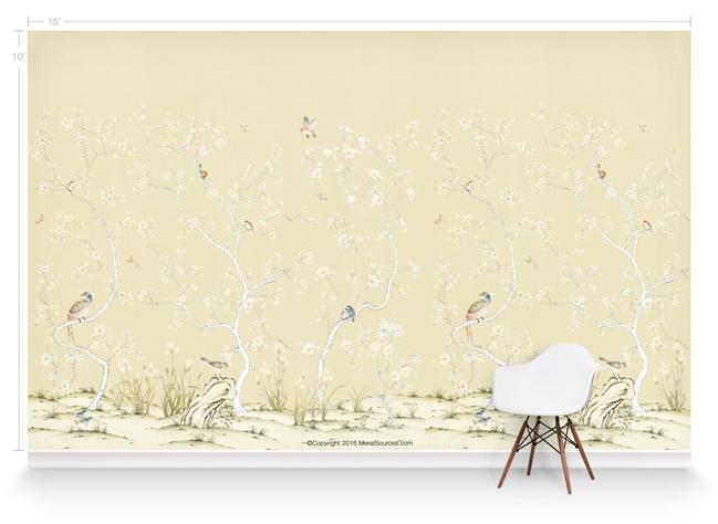 La Laviano 3 Panel Mural by Et Cie Wall Panels - Designer Wallcoverings and Fabrics