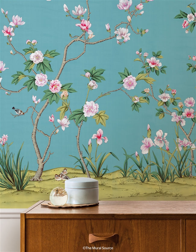 Bronwyn Chinoiserie by Et Cie Wall Panels - Designer Wallcoverings and Fabrics