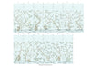 Shin Tao House Misty Blue by Et Cie Wall Panels - Designer Wallcoverings and Fabrics