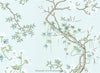 Shin Tao House Misty Blue by Et Cie Wall Panels - Designer Wallcoverings and Fabrics