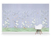 Bella Birds & Blossoms Light Lavendar by Et Cie Wall Panels - Designer Wallcoverings and Fabrics