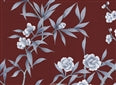 Port Mountsworth Cabernet Red by Et Cie Wall Panels - Designer Wallcoverings and Fabrics
