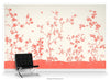 Whitaker Ocean Coral by Et Cie Wall Panels - Designer Wallcoverings and Fabrics