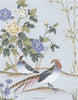 Willifer Gardens Blue  by Et Cie Wall Panels - Designer Wallcoverings and Fabrics