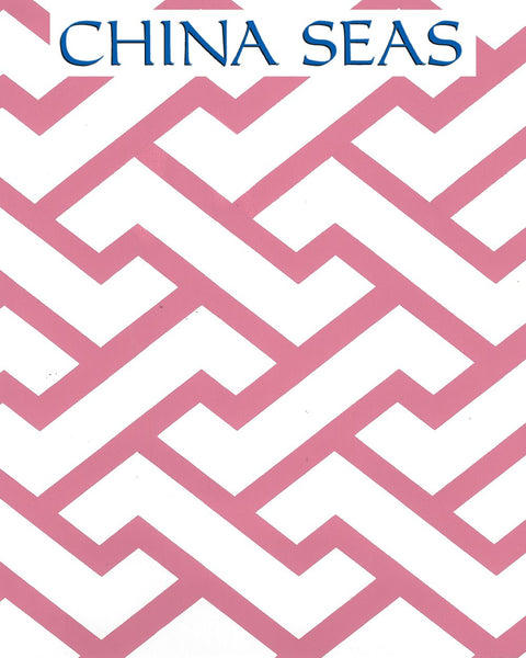 Aga Watermelon on White Screen Printed Wallpaper | China Seas