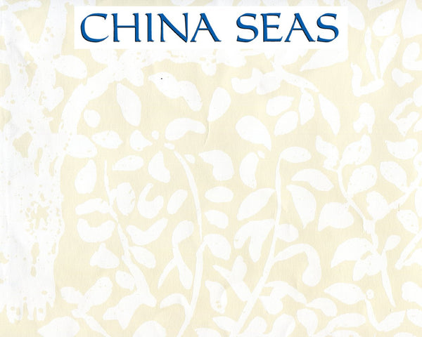 Arbre De Matisse wallpaper White on Off White Screen Printed Wallpaper | China Seas