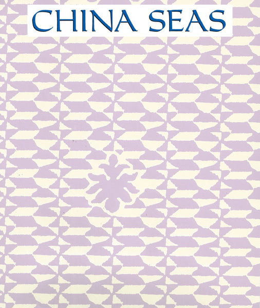 Carlo II Soft Lavender on Off White Screen Printed Wallpaper | China Seas
