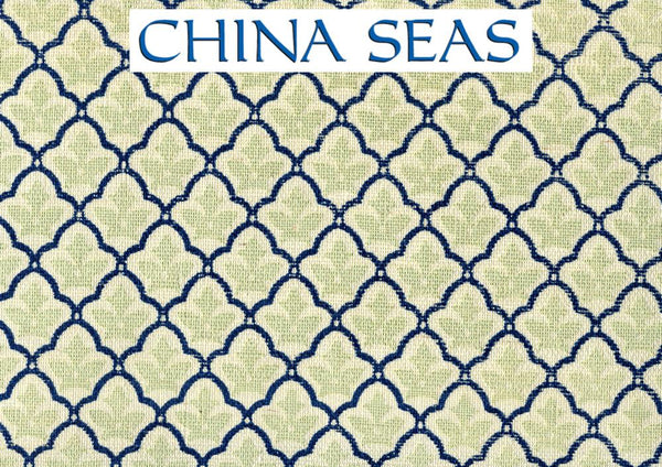 Cumberland One Color on Silver Grasscloth Black on Silver Screen Printed Wallpaper | China Seas