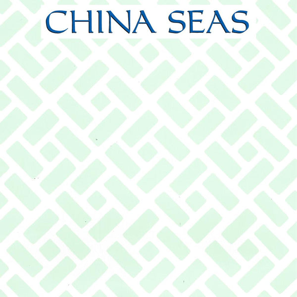 Edo Celadon on Almost White Screen Printed Wallpaper | China Seas