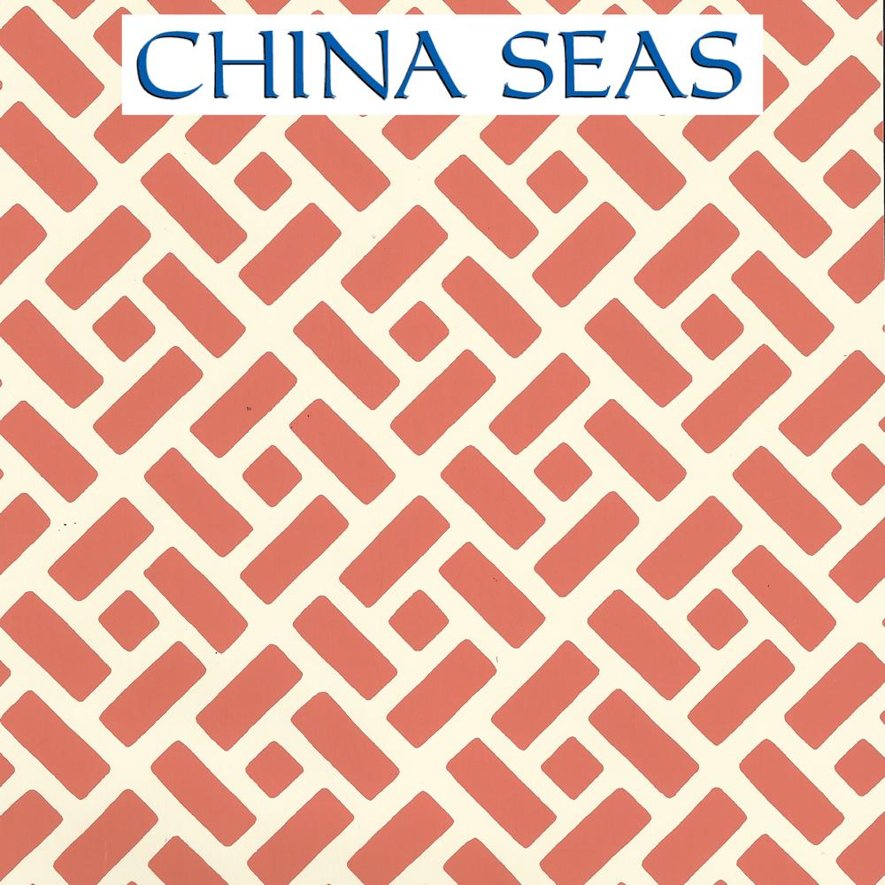Edo New Shrimp on Off White Screen Printed Wallpaper | China Seas