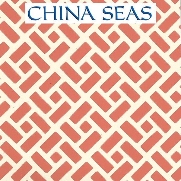 Edo New Shrimp on Off White Screen Printed Wallpaper | China Seas